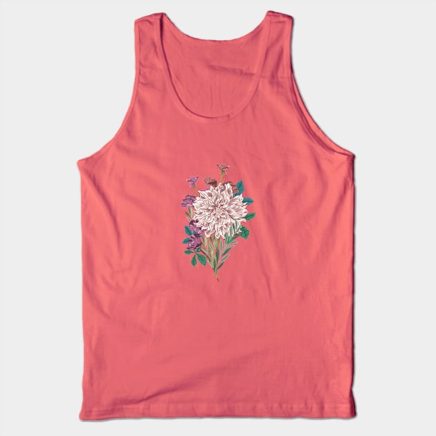 wildflower Tank Top by InspirationalDesign